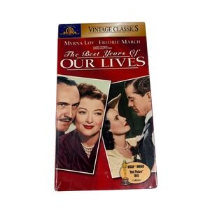The Best Years of Our Lives VHS SEALED Vintage Classics MGM 1946 Best Picture